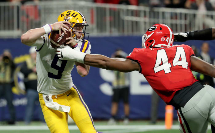 Travon Walker in SECCG